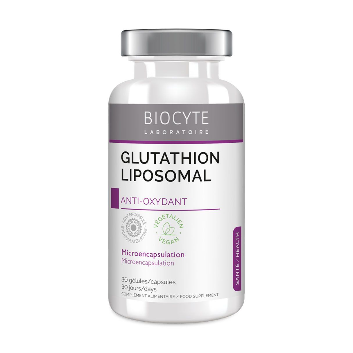 

Глутатіон Biocyte Glutathion Liposomal, 30 капсул