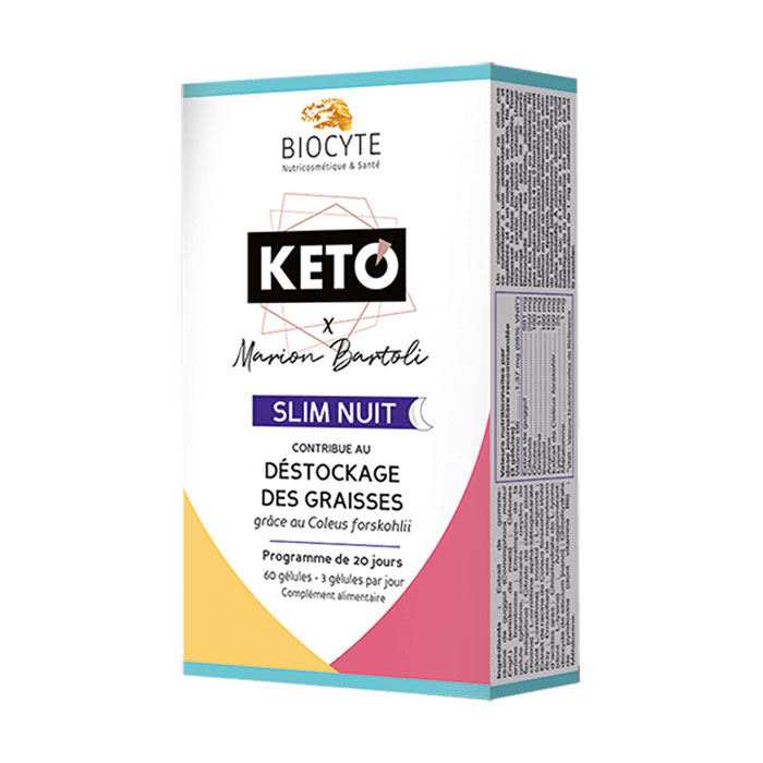 

Жироспалювач Biocyte Keto Slim Nuit, 60 капсул