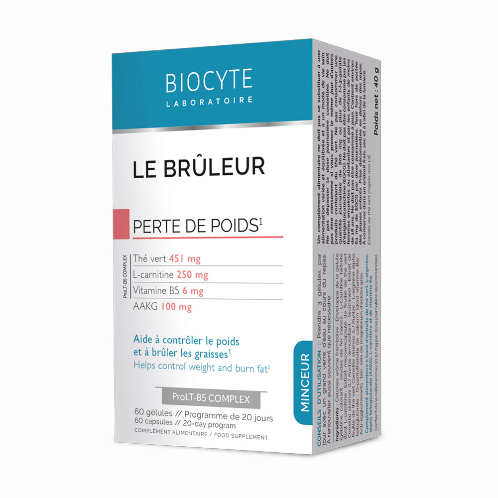 

Жироспалювач Biocyte Le Bruleur, 60 капсул