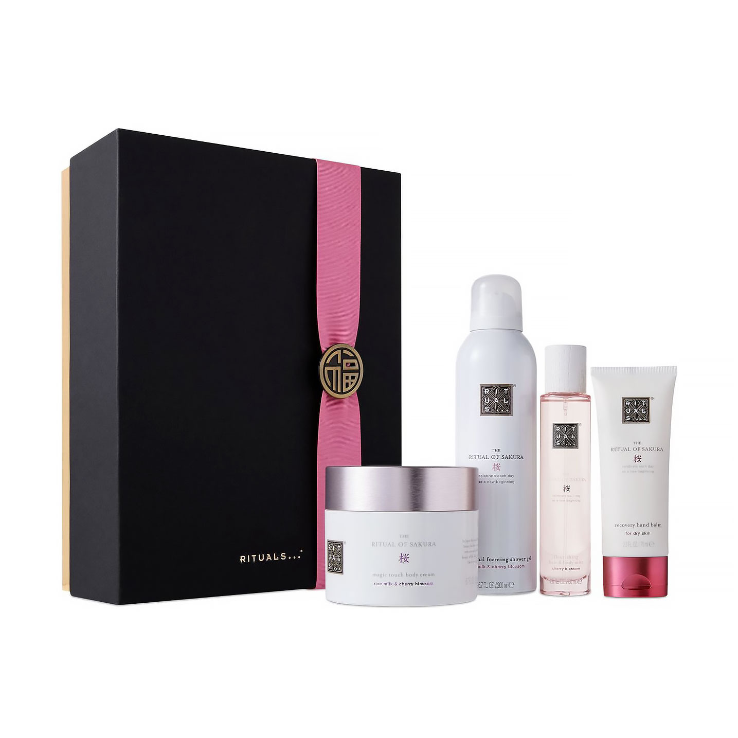 

Подарунковий набір Rituals The Ritual of Sakura Black Edition, 4 предмети