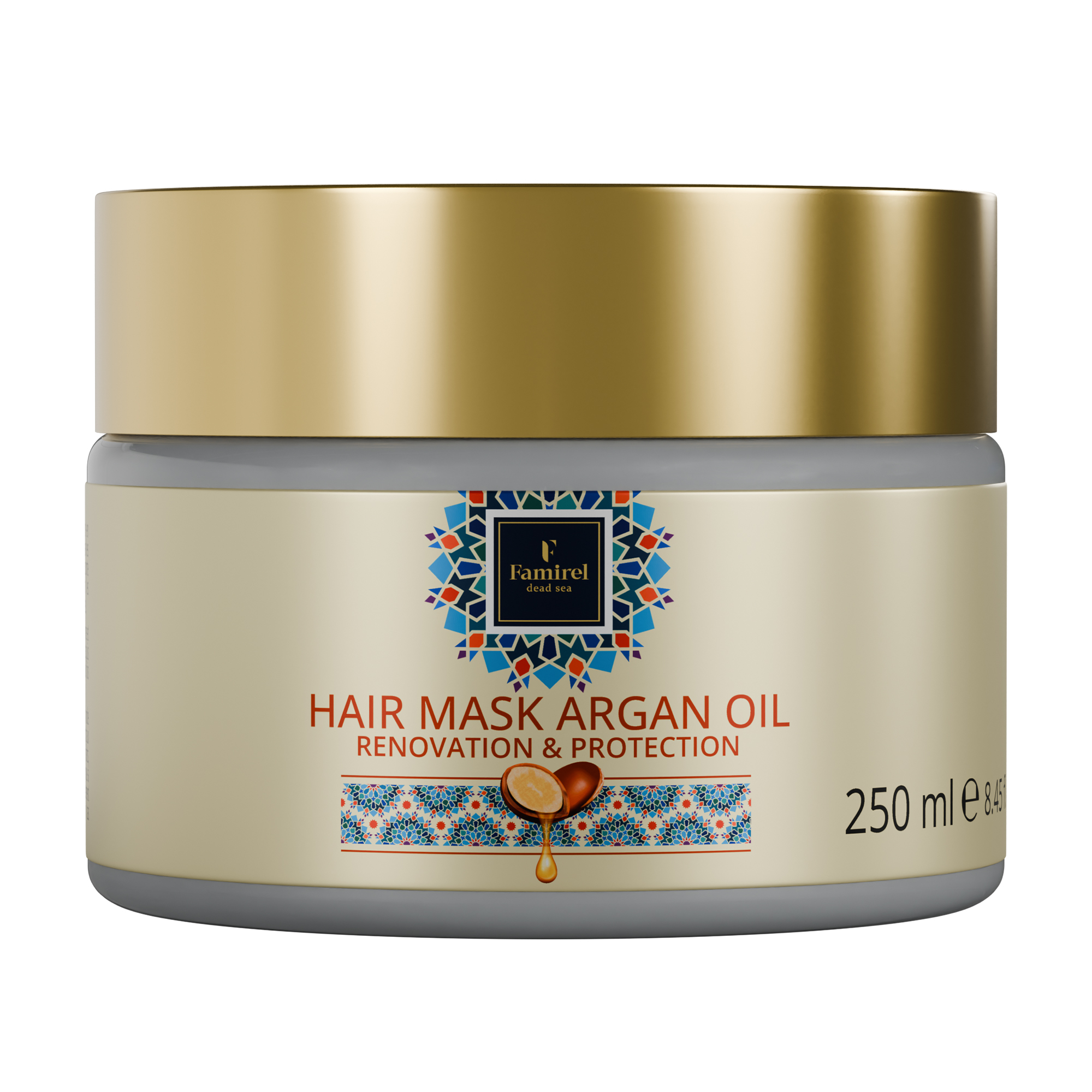 Уцінка! Маска для волосся Famirel Hair Mask Argan Oil з аргановою олією, 250 мл