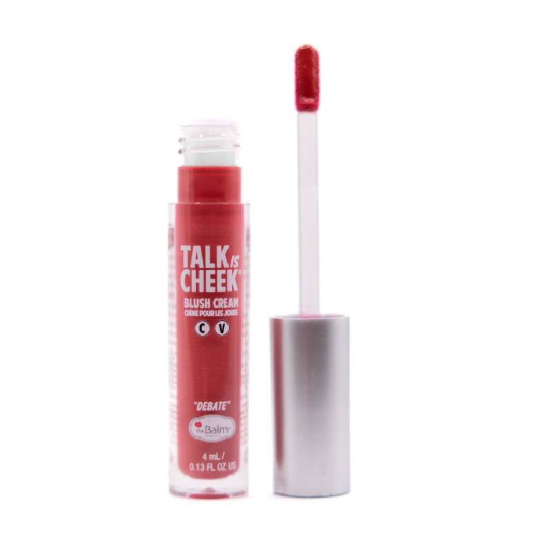

Уцінка! Рум'яна для обличчя theBalm Talk is Cheek Blush Cream, Debate, 4 мл