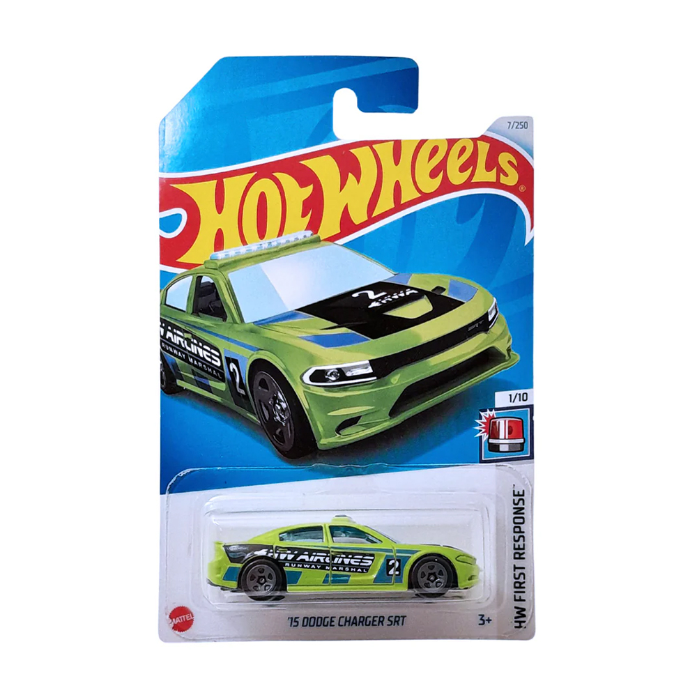 

Базовий автомобіль Hot Wheels 15 Dodge Charger SRT, салатовий, від 3 років, 11*3.5*11 см (5785)
