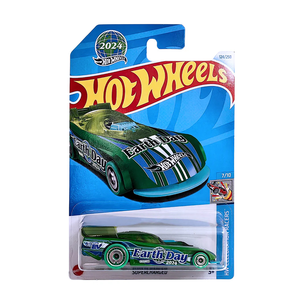 

Базовий автомобіль Hot Wheels Supercharged, салатовий, від 3 років, 11*3.5*11 см (5785)