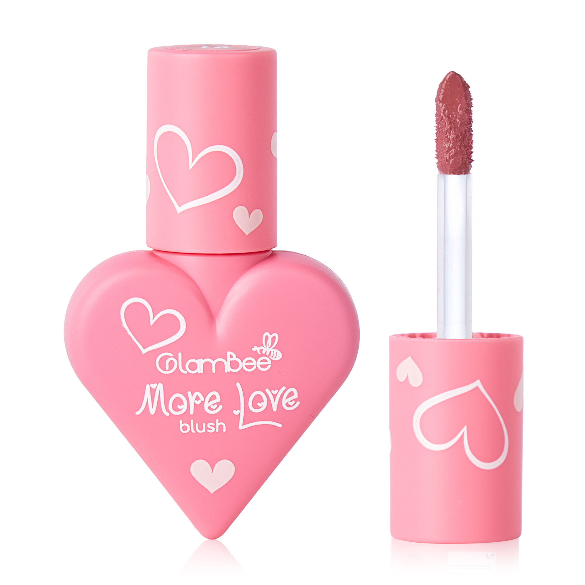 

Рідкі рум'яна GlamBee More Love Blush 02, 8 мл