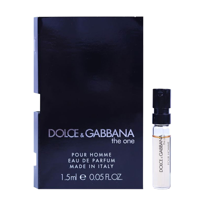 Dolce & Gabbana The One for Men Eau de Parfum Парфумована вода чоловіча, 1.5 мл (пробник)