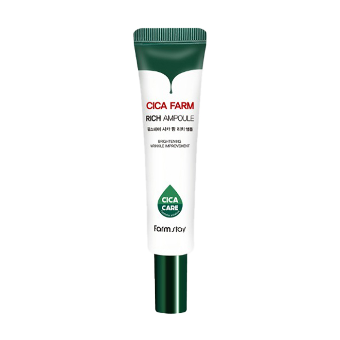 

Уцінка! Сироватка для обличчя FarmStay Cica Farm Rich Ampoule з екстрактом центелли азіатської, 30 мл