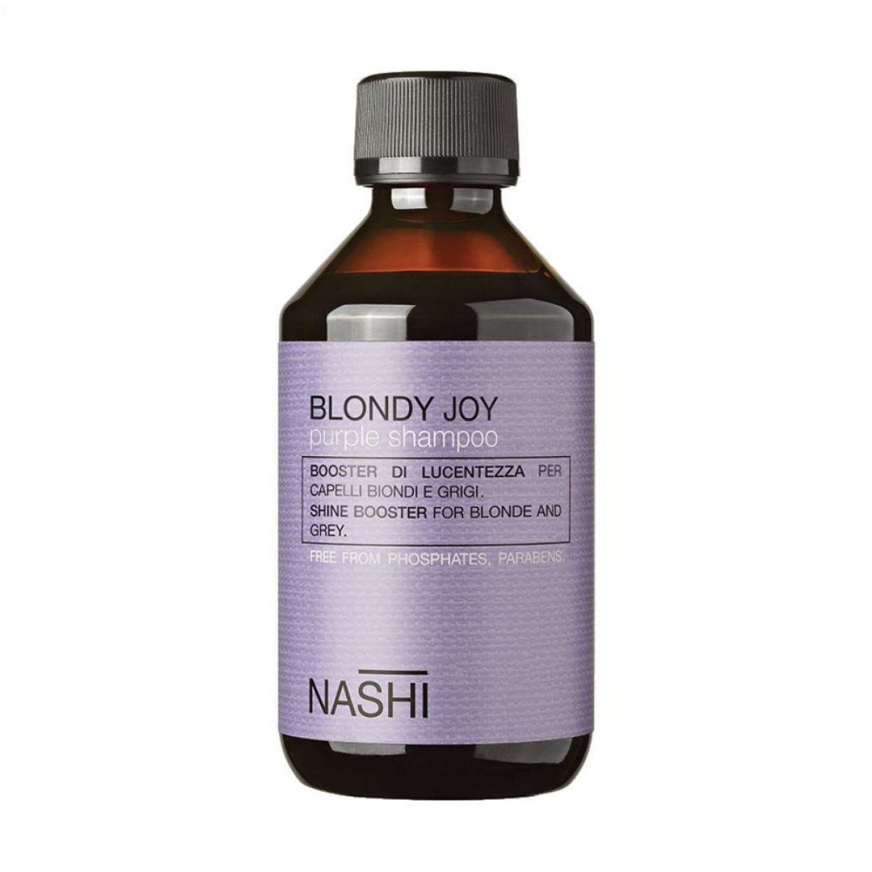 

Пурпурний шампунь для волосся Nashi Argan Blondy Joy Purple Shampoo, 250 мл
