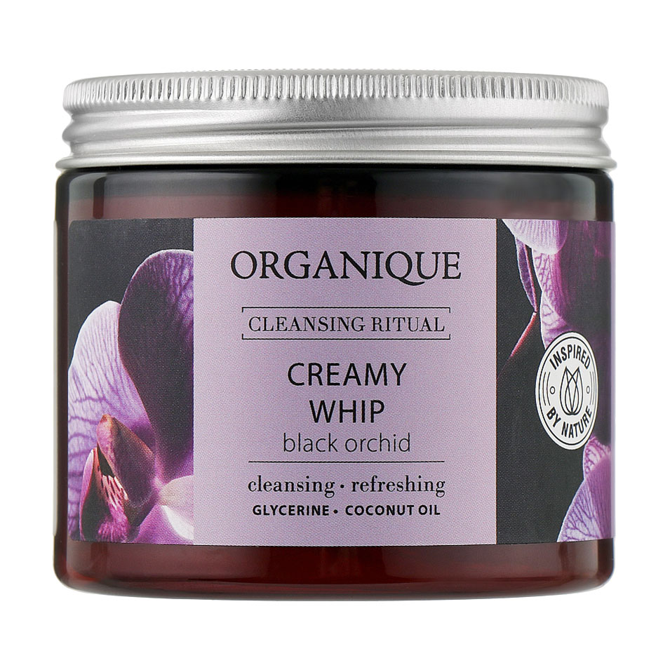 

Ніжна кремова пінка-мус для миття тіла Organique Black Orchid Cleansing Ritual, 200 мл