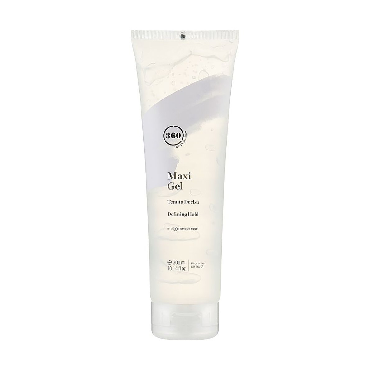 

Гель для укладки волосся 360 Hair Professional Maxi Gel сильної фіксації, 300 мл