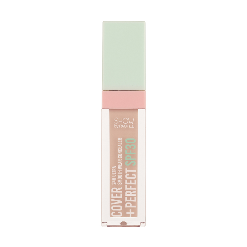 

Стійкий матовий консилер для обличчя Pastel Show by Pastel Cover+Perfect Concealar SPF 30, 304 Nude Pink, 7.8 мл