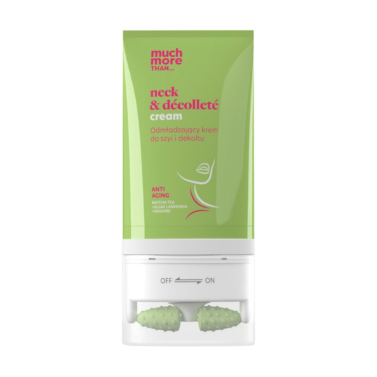 

Крем для шиї та декольте HiSkin Much More Than Neck & Decollete Cream Омолодження, з масажером, 130 мл
