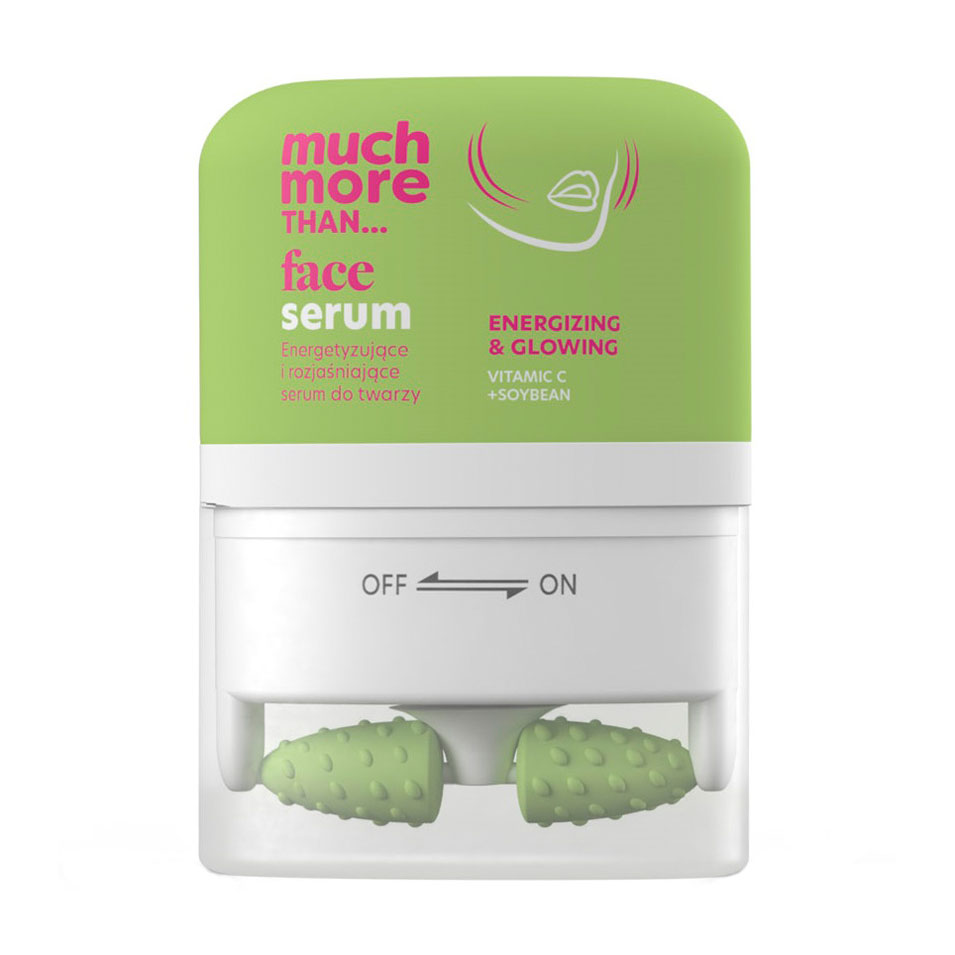 

Уцінка! Освітлювальна сироватка для обличчя HiSkin Much More Than Face Serum з масажером, 40 мл