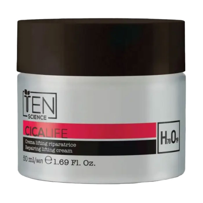 

Уцінка! Денний відновлювальний ліфтинг-крем для обличчя Ten Science Cica Life Repairing Lifting Cream, 50 мл