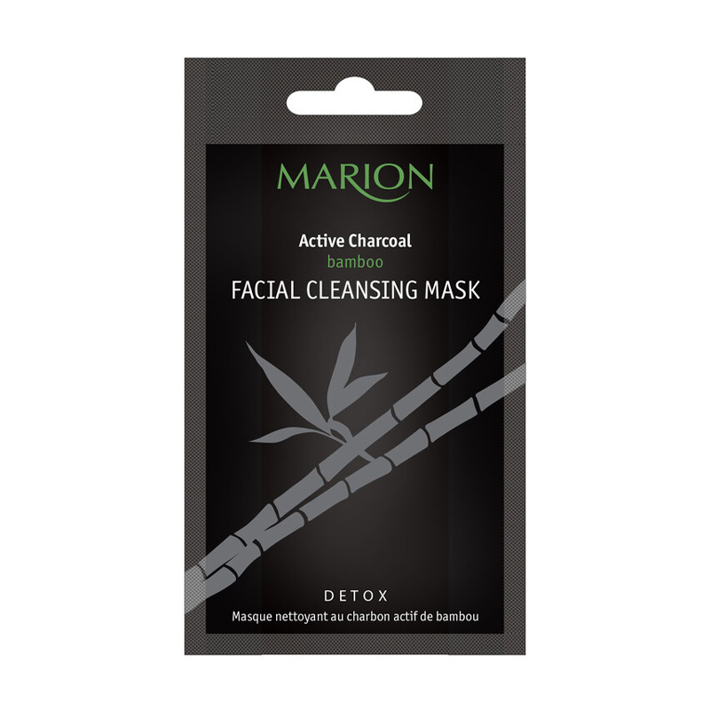 

Очищувальна маска для обличчя Marion Detox Facial Cleansing Mask з активованим бамбуковим вугіллям, 10 г