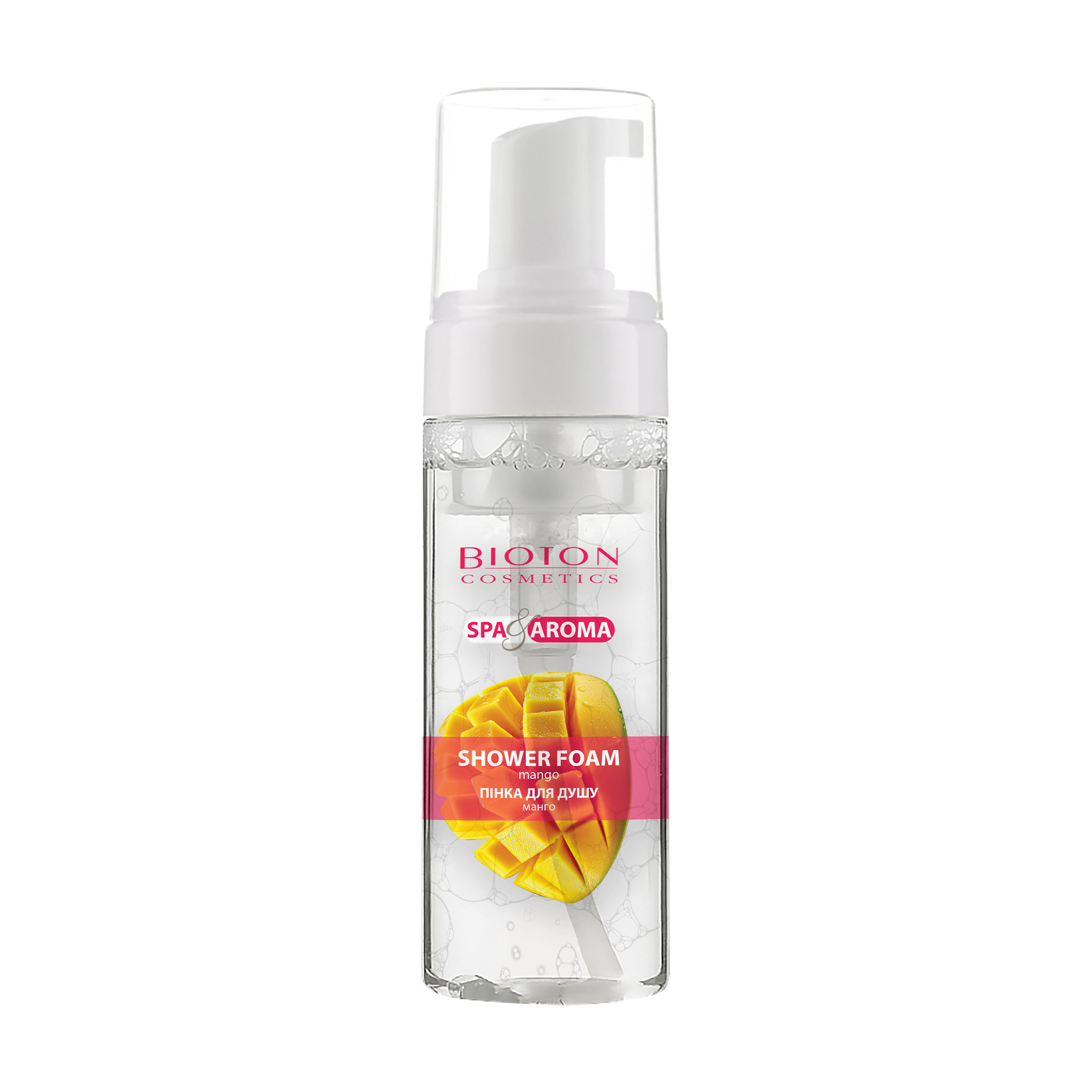 Уцінка! Пінка для душу Bioton Cosmetics Spa & Aroma Shower Foam Манго, 150 мл