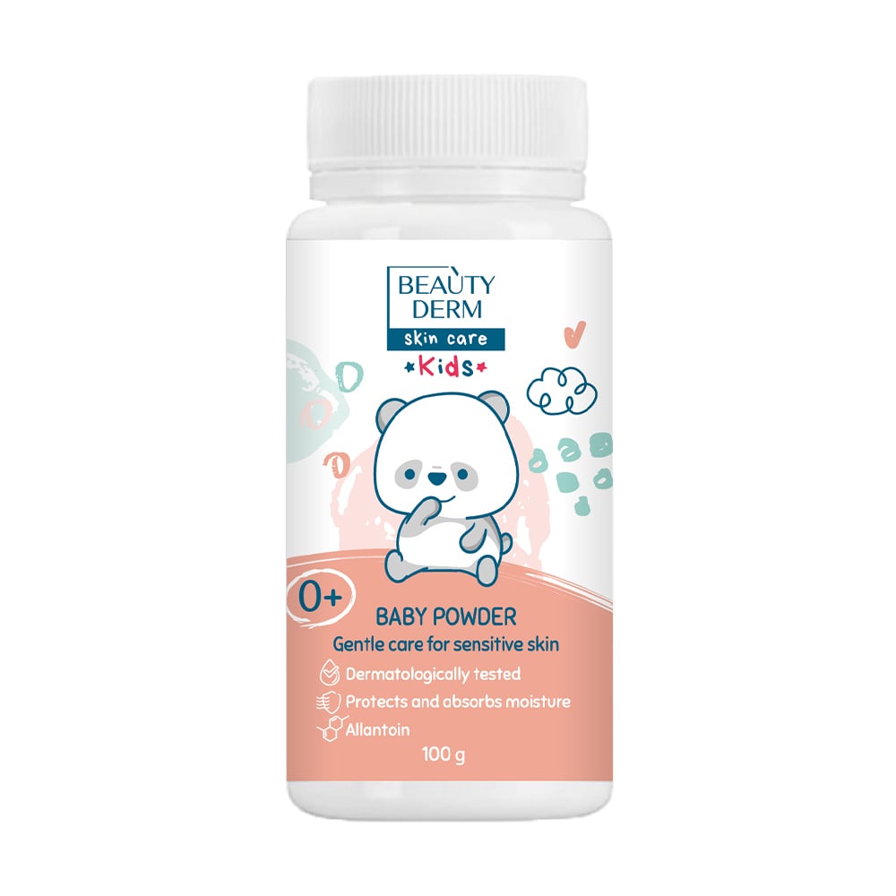 Дитяча присипка BEAUTYDERM Kids Baby Powder, 100 г