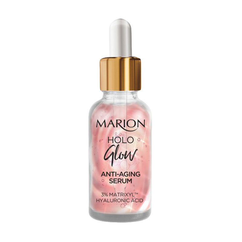 

Уцінка! Антивікова сироватка для обличчя Marion Holo Glow Anti-Aging Serum з гіалуроновою кислотою, 20 мл