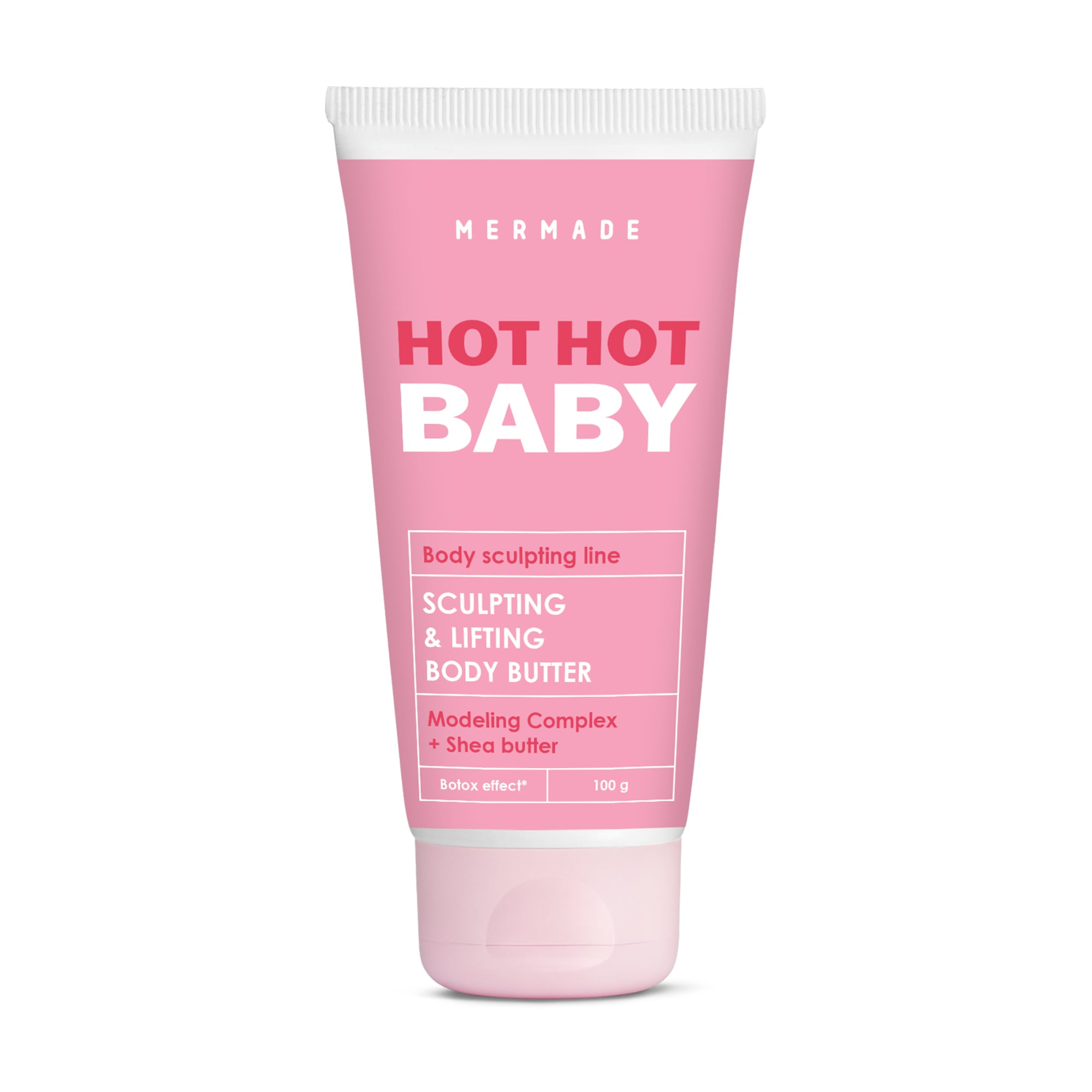 

Моделювальний баттер для тіла Mermade Hot Hot Baby Sculpting & Lifting Body Butter з ліфтинговим ефектом, 100 г