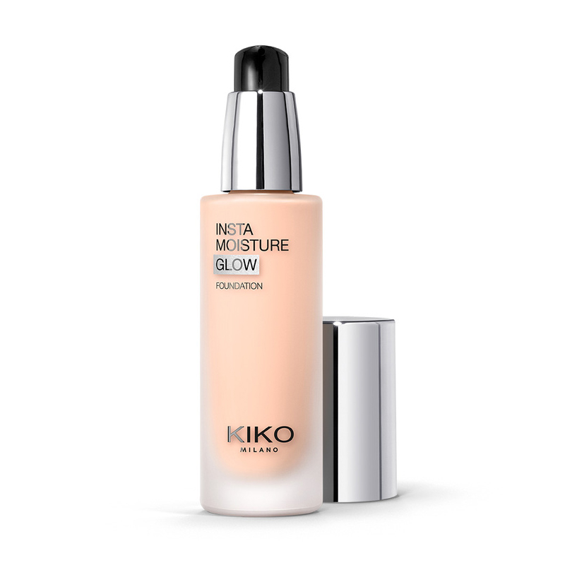 

Тональна основа для обличчя Kiko Milano Instamoisture Glow Foundation 3 Gold із сяйним фінішем, 30 мл