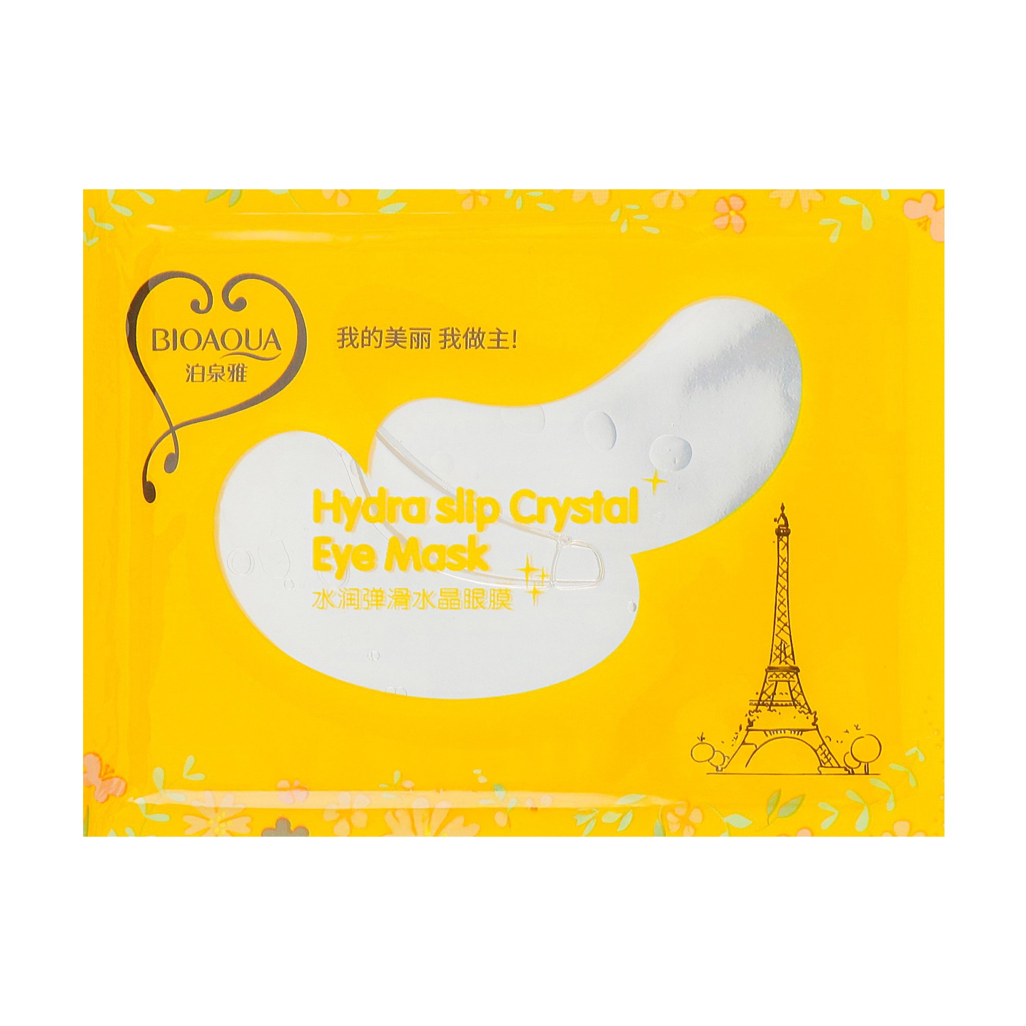 

Гідрогелеві патчі для шкіри навколо очей Bioaqua Hydra Slip Crystal Eye Mask, 7.5 г
