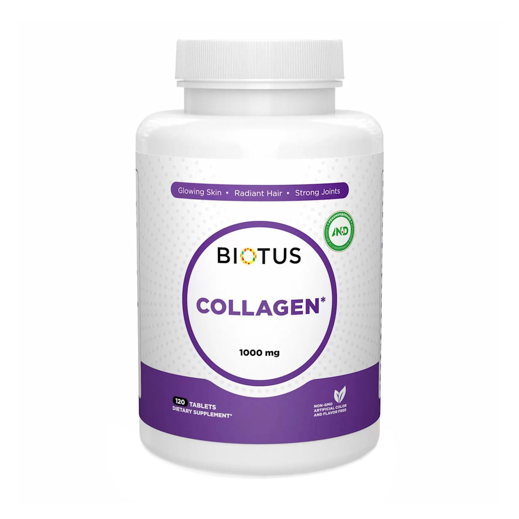 

Колаген Biotus Collagen 1000 мг, 120 таблеток