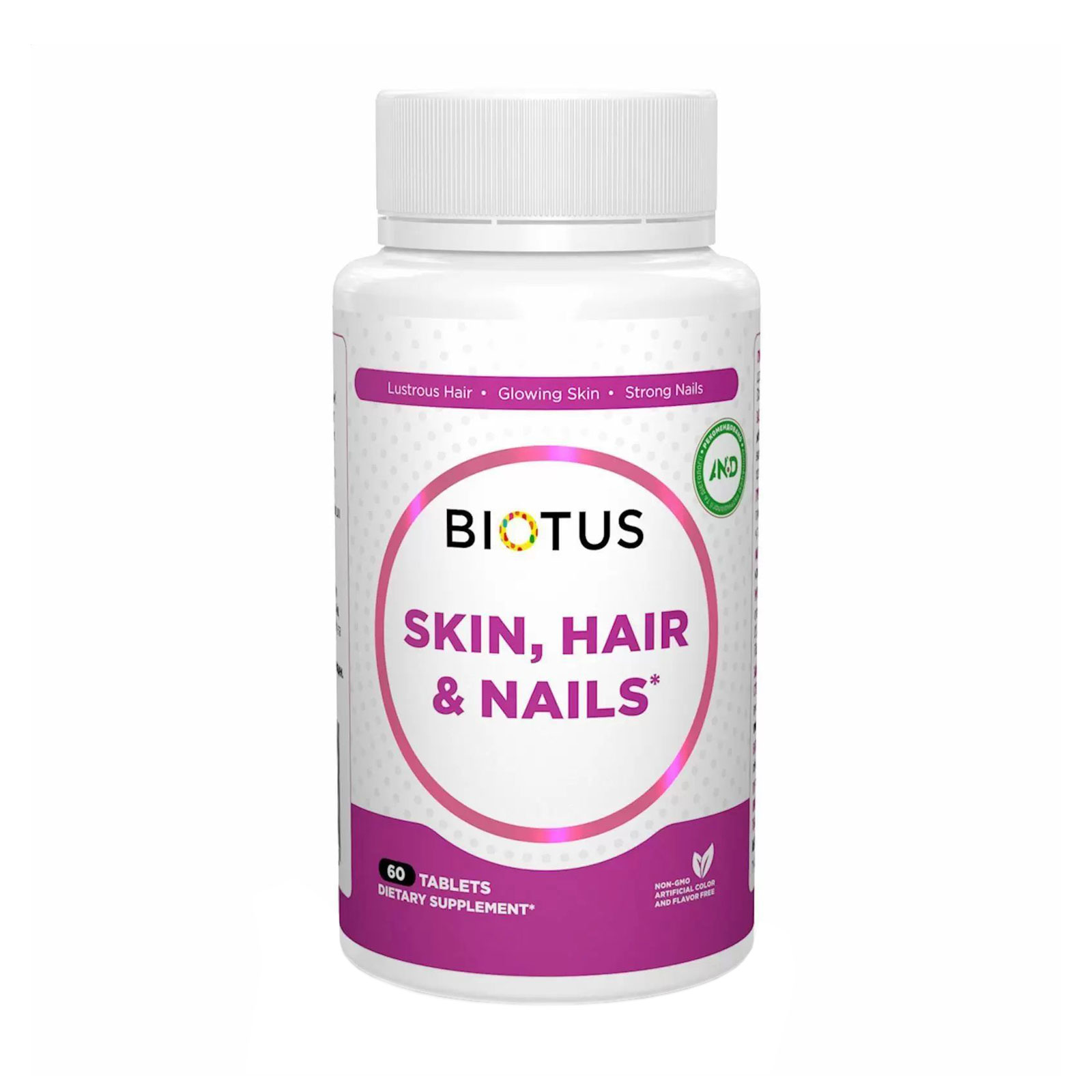 

Комплекс Волосся, шкіра та нігті Biotus Hair, Skin & Nails, 60 таблеток