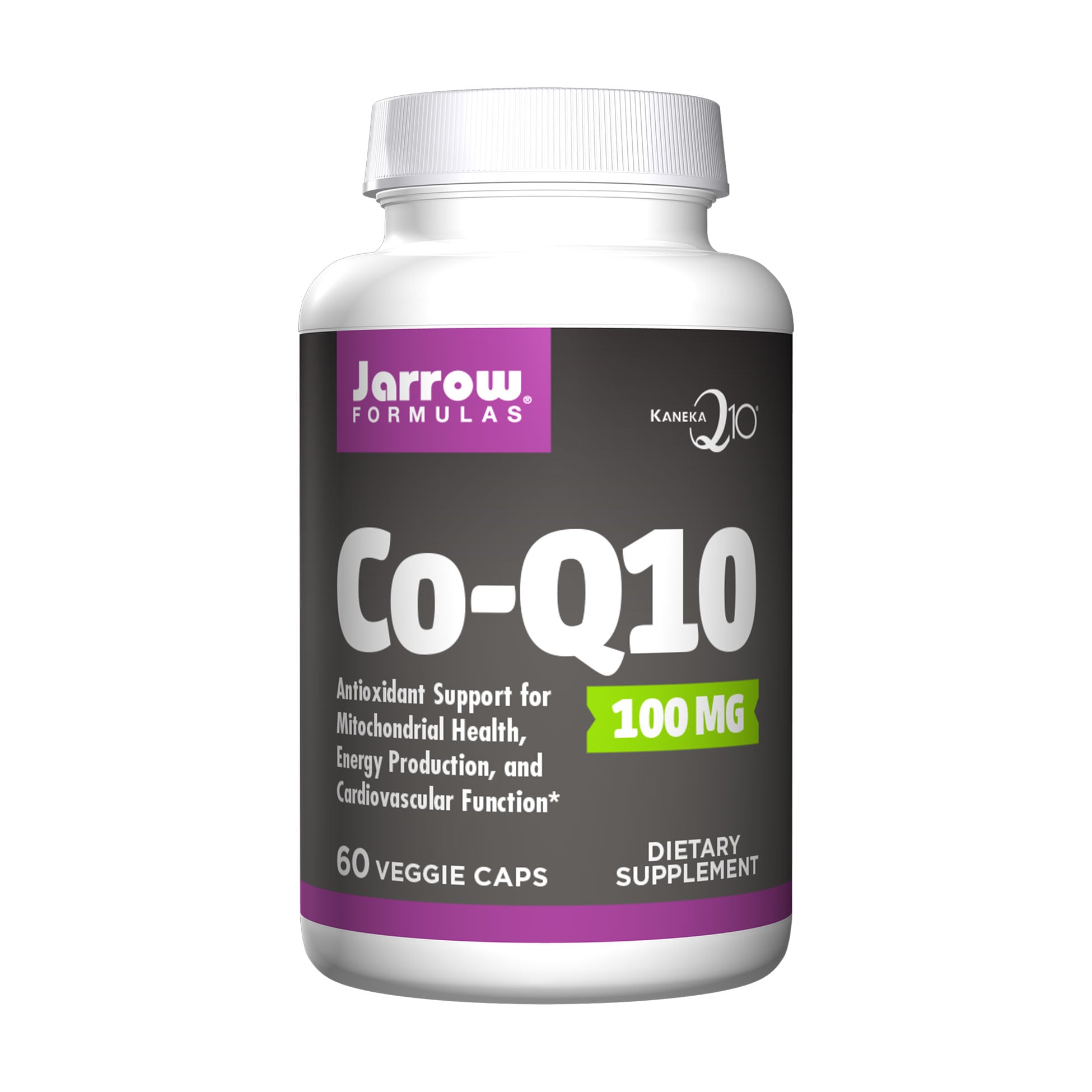 

Коензим Q10 Jarrow Formulas Co-Q10, 100 мг, 60 вегетаріанських капсул