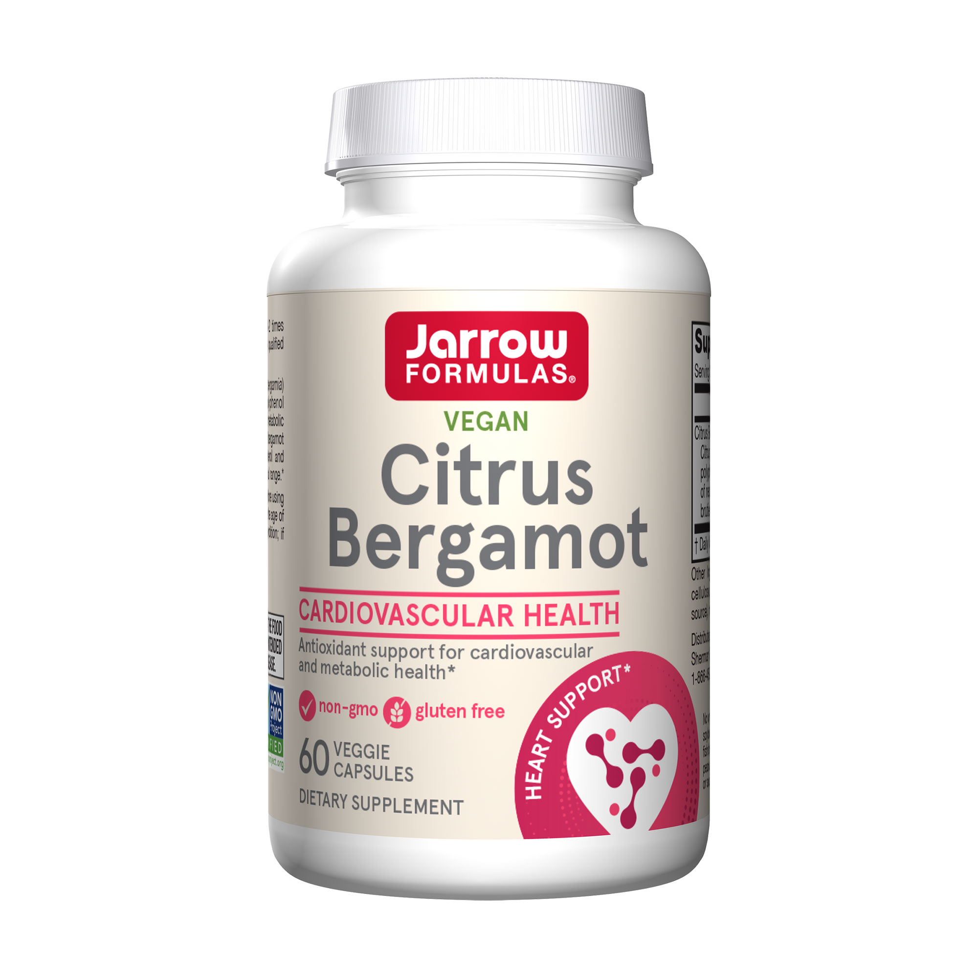

Уцінка! Цитрусовий бергамот Jarrow Formulas Citrus Bergamot, 60 вегетаріанських капсул