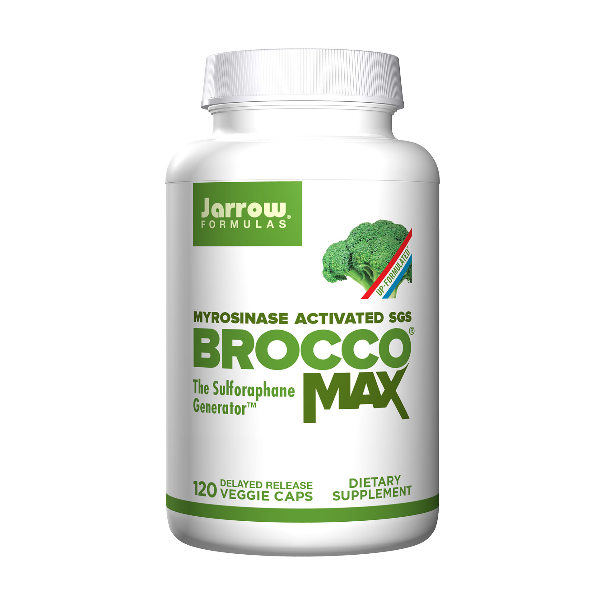 

Екстракт броколі Jarrow Formulas BroccoMax, 35 мг, 120 капсул