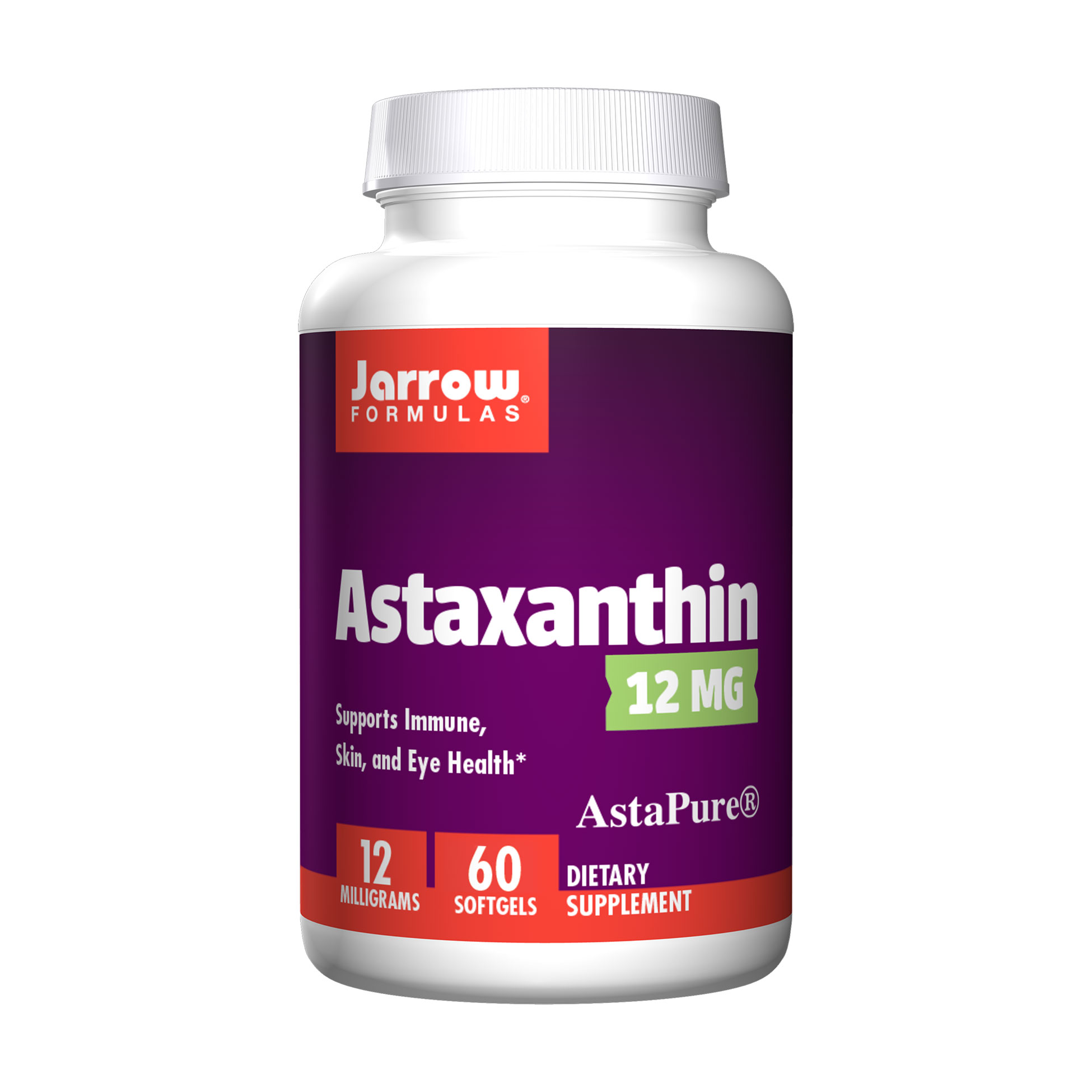 

Астаксантин Jarrow Formulas Astaxanthin, 12 мг, 60 гелевих капсул