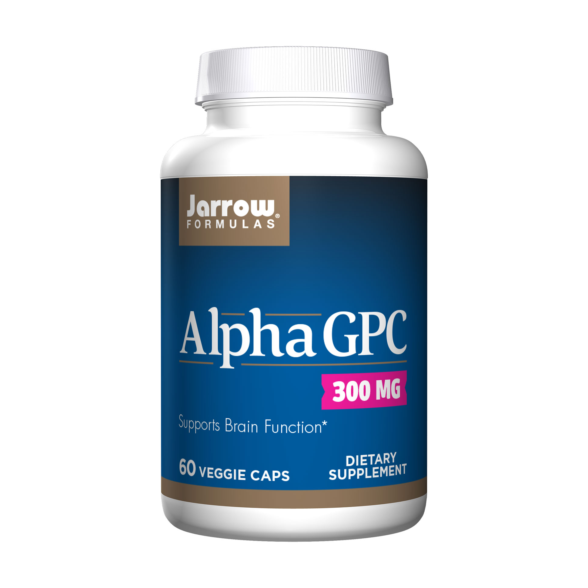 

Альфа GPC Jarrow Formulas Alpha GPC, 300 мг, 60 вегетаріанських капсул