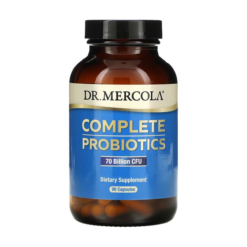 

Комплекс пробіотиків Dr. Mercola Complete Probiotics 70 Billion CFU 70 мільярдів КУО, 90 капсул
