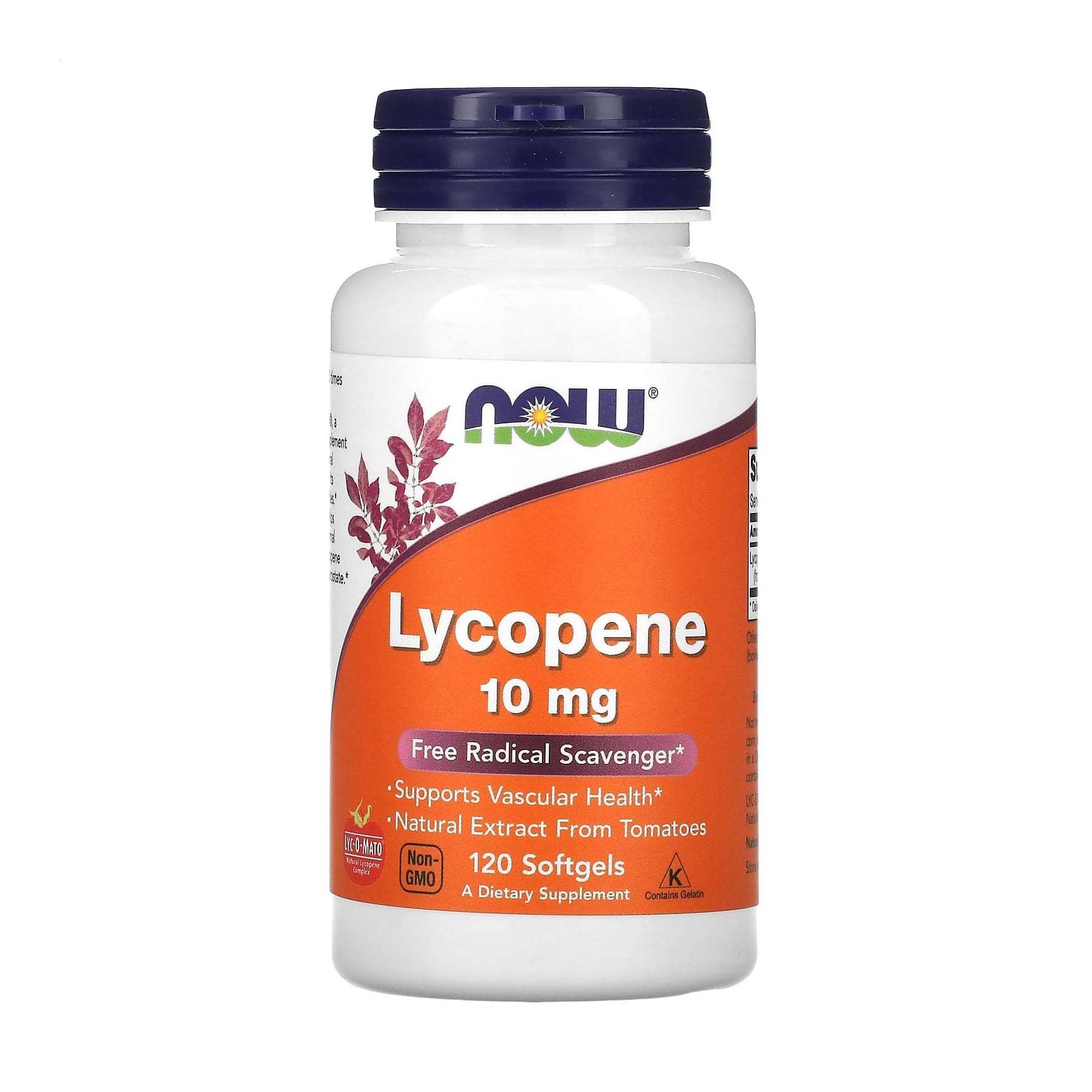

Уцінка! Лікопін NOW foods Lycopene, 10 мг, 120 гелевих капсул