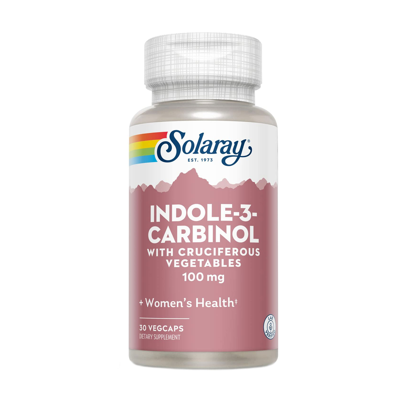 

Індол-3-карбінол з хрестоцвітними овочами Solaray Indole-3-Carbinol, 100 мг, 30 вегетаріанських капсул