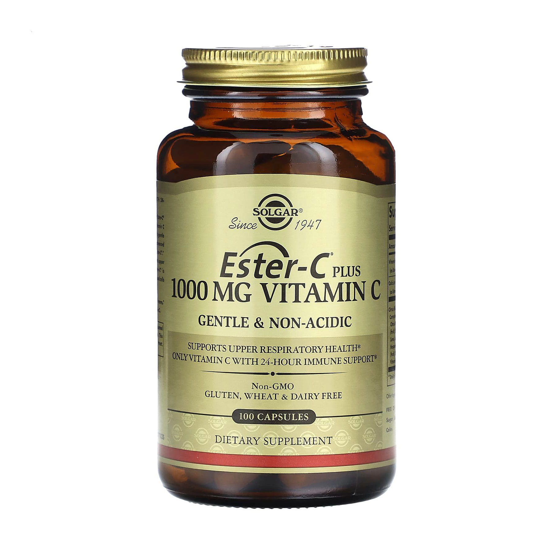 

Вітамін С Solgar Ester-C Plus Vitamin C, 1000 мг, 100 капсул