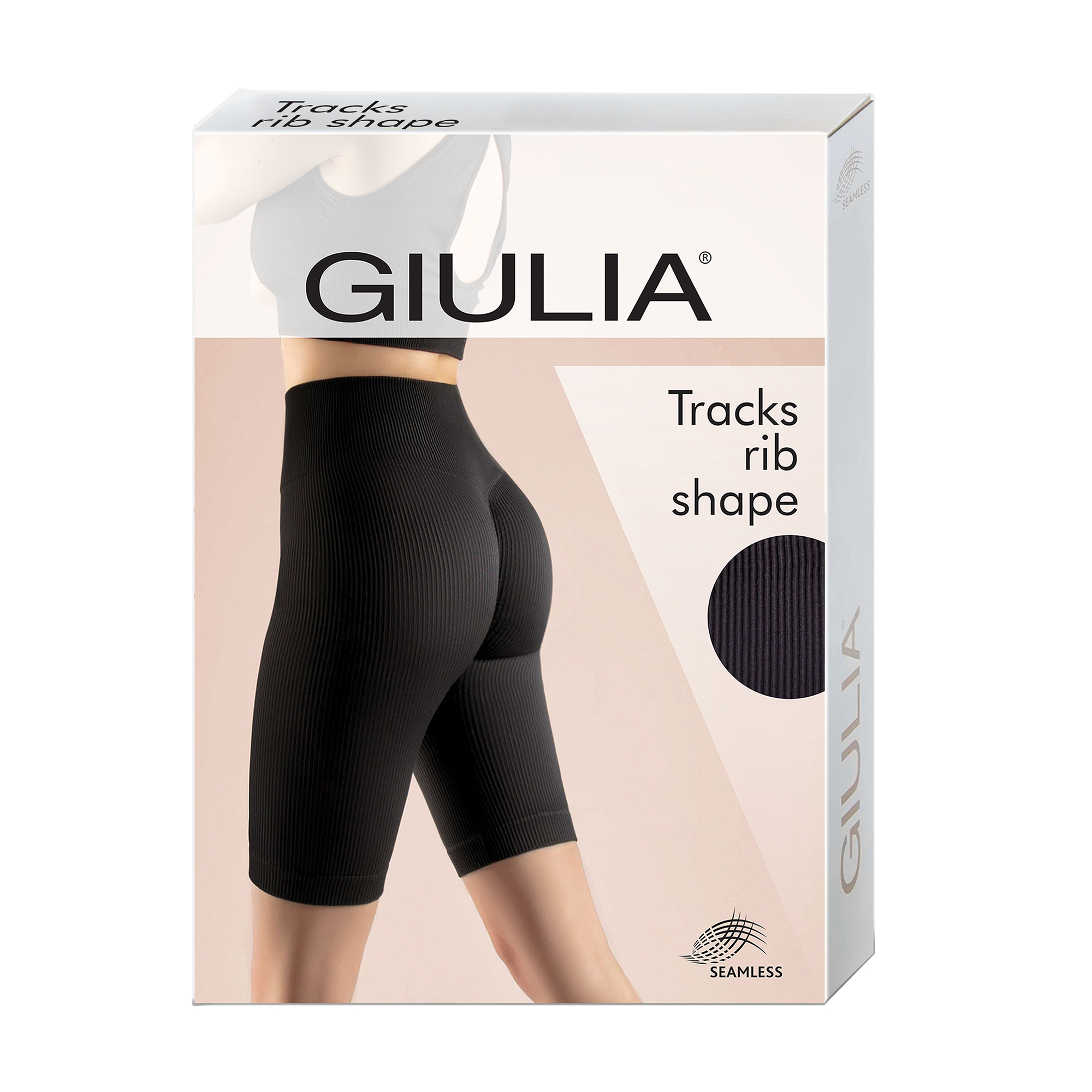 

Велосипедки жіночі Giulia Tracks Rib Shape, Poppy Seed, розмір S/M