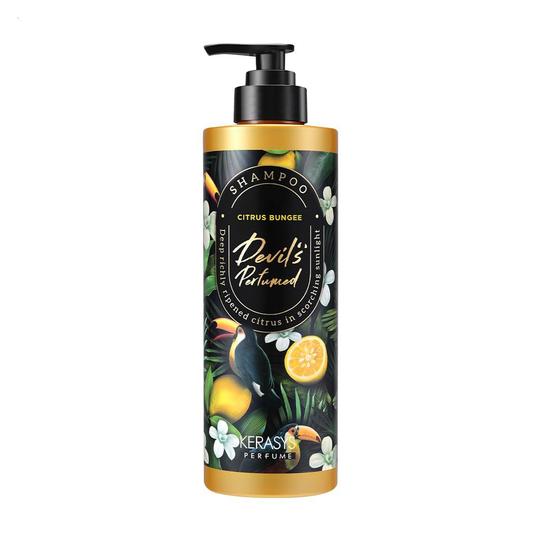 

Парфумований кондиціонер для волосся KeraSys Devil's Perfumed Citrus Bungee Rinse, 600 мл