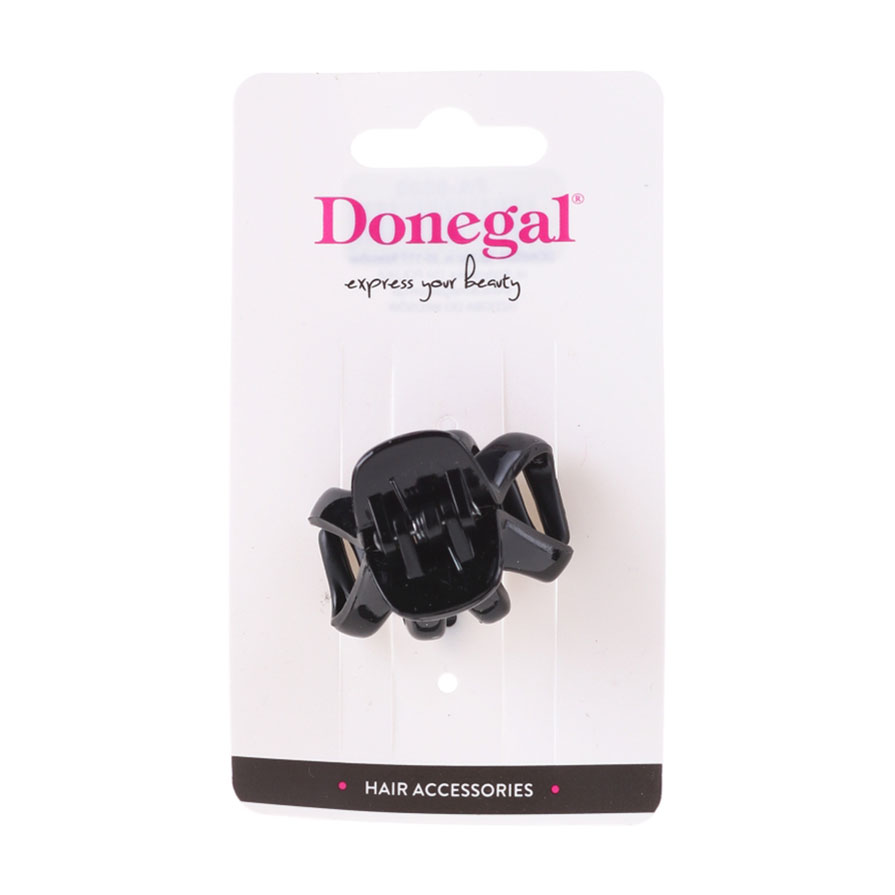 

Заколка для волосся Donegal Краб, чорний, 4*3 см, 1 шт (FA9800)