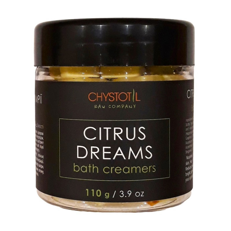 

Уцінка! Кремер для ванни Chystotil Citrus Dreams Bath Creamers, 110 г
