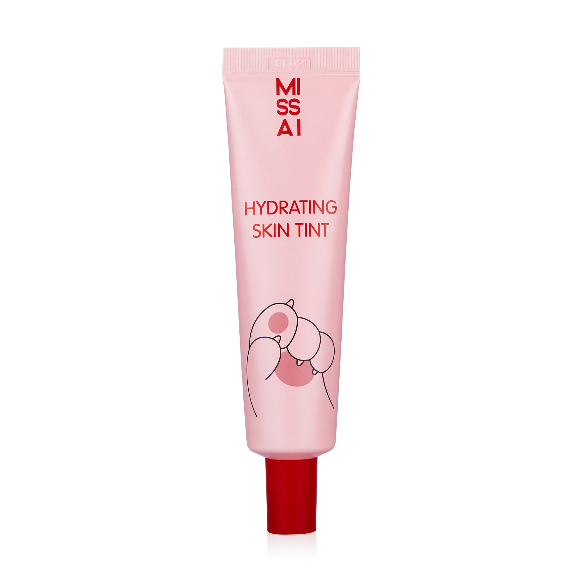 

Тональна основа-тінт для обличчя Missai Tint Foundation SPF 50+ PA +++, тон 02, 30 мл