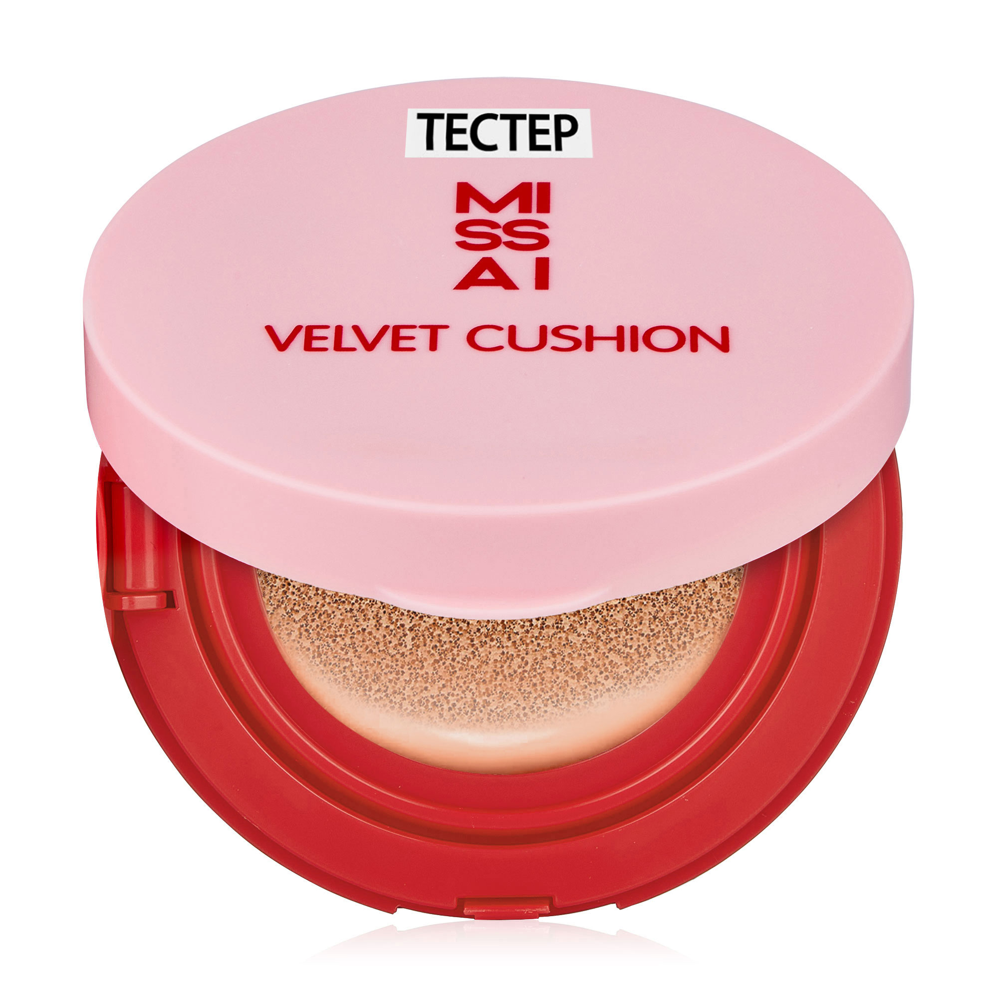 

Тональний кушон для обличчя Missai Velvet Сushion SPF 50+ PA ++++, тон 01, 13 г (тестер)