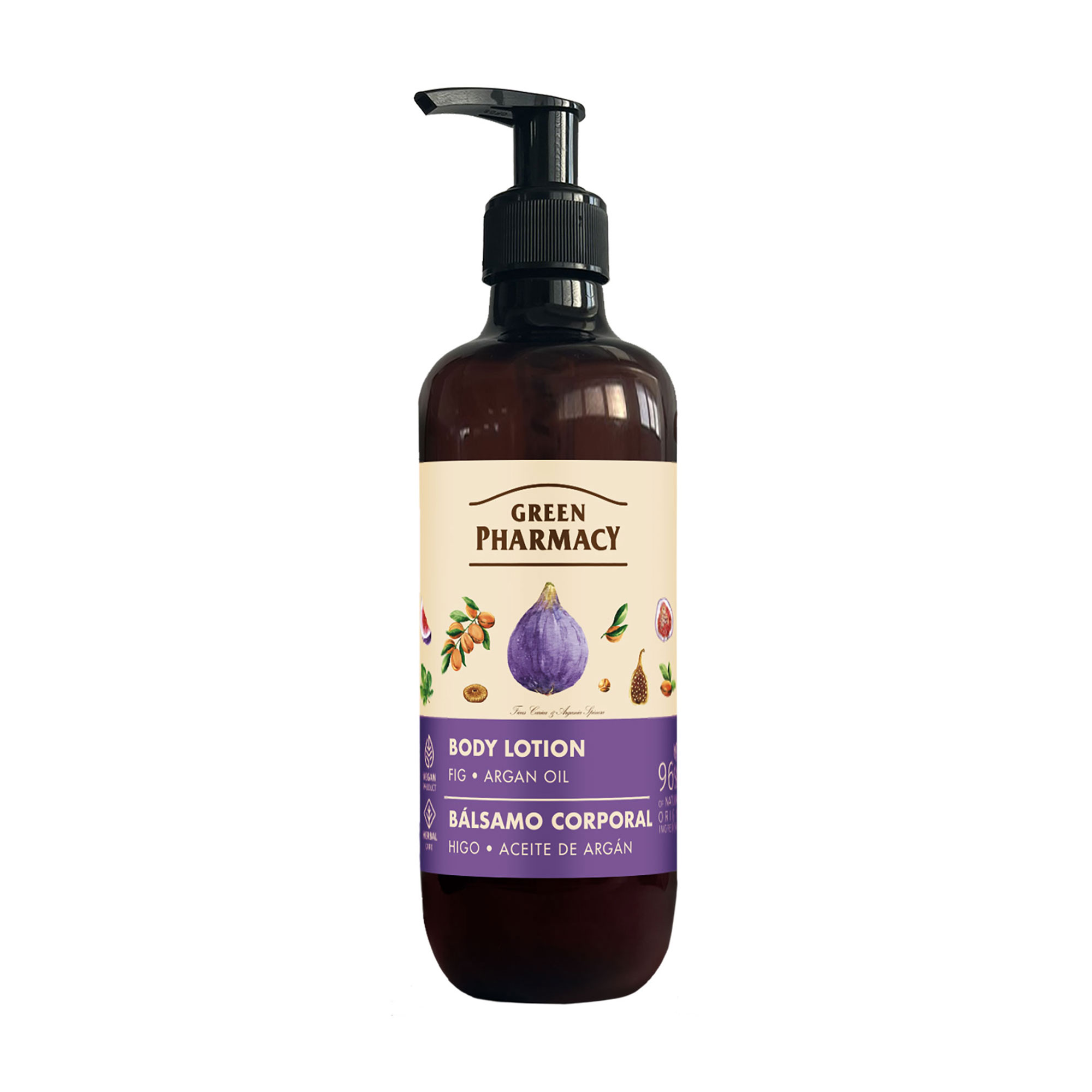 

Уцінка! Лосьйон для тіла Green Pharmacy Body Lotion Інжир та арганова олія, 400 мл