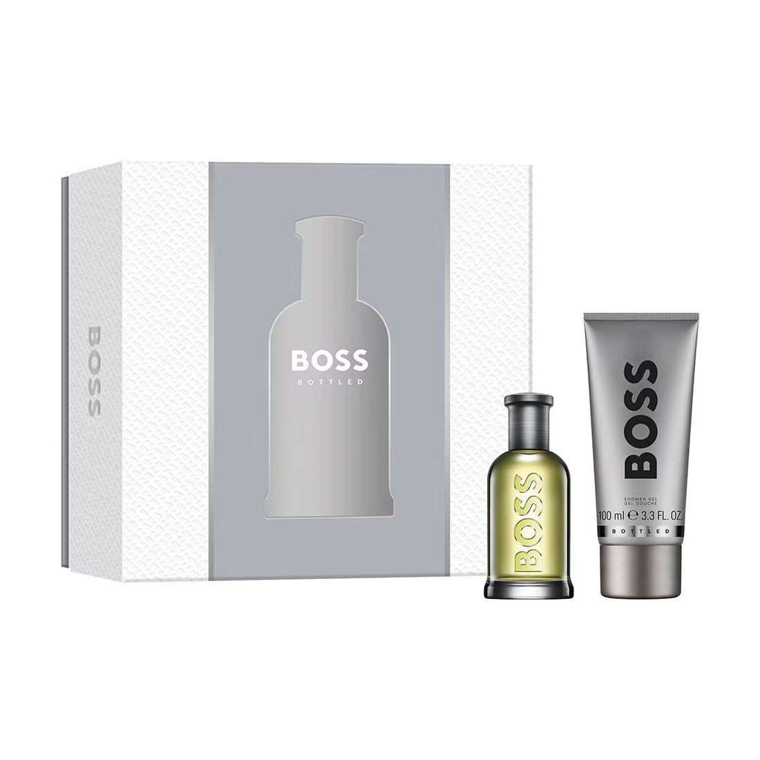 Парфумований набір чоловічий Hugo Boss Boss Bottled Men (туалетна вода, 50 мл + гель для душу, 100 мл)