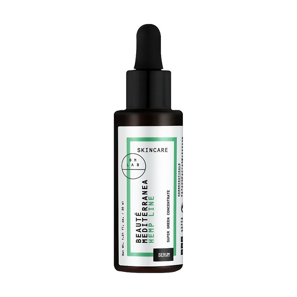 

Сироватка для обличчя Beaute Mediterranea Hemp Line Super Green Concentrate, 30 мл