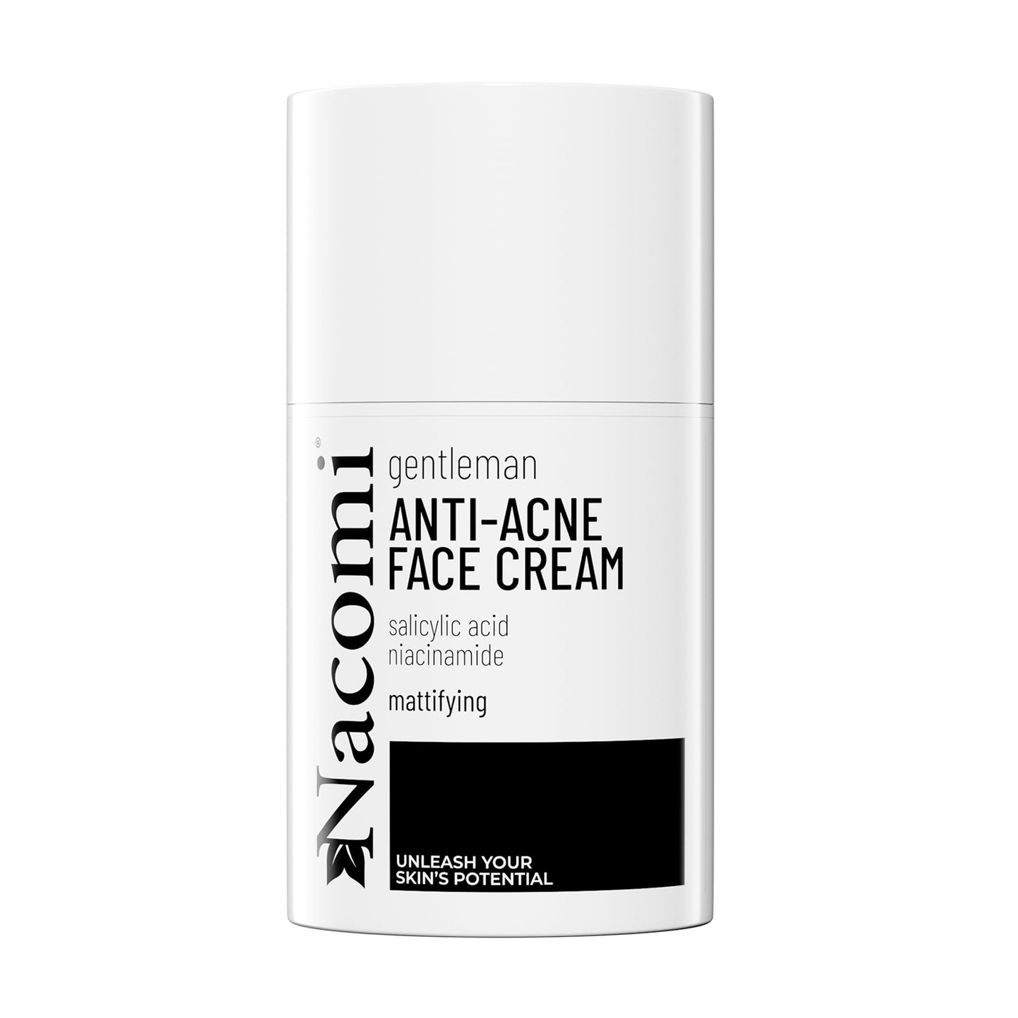 

Уцінка! Чоловічий матувальний крем для обличчя Nacomi Gentelman Anti-Acne Mattifying Face Cream проти прищів, 50 мл