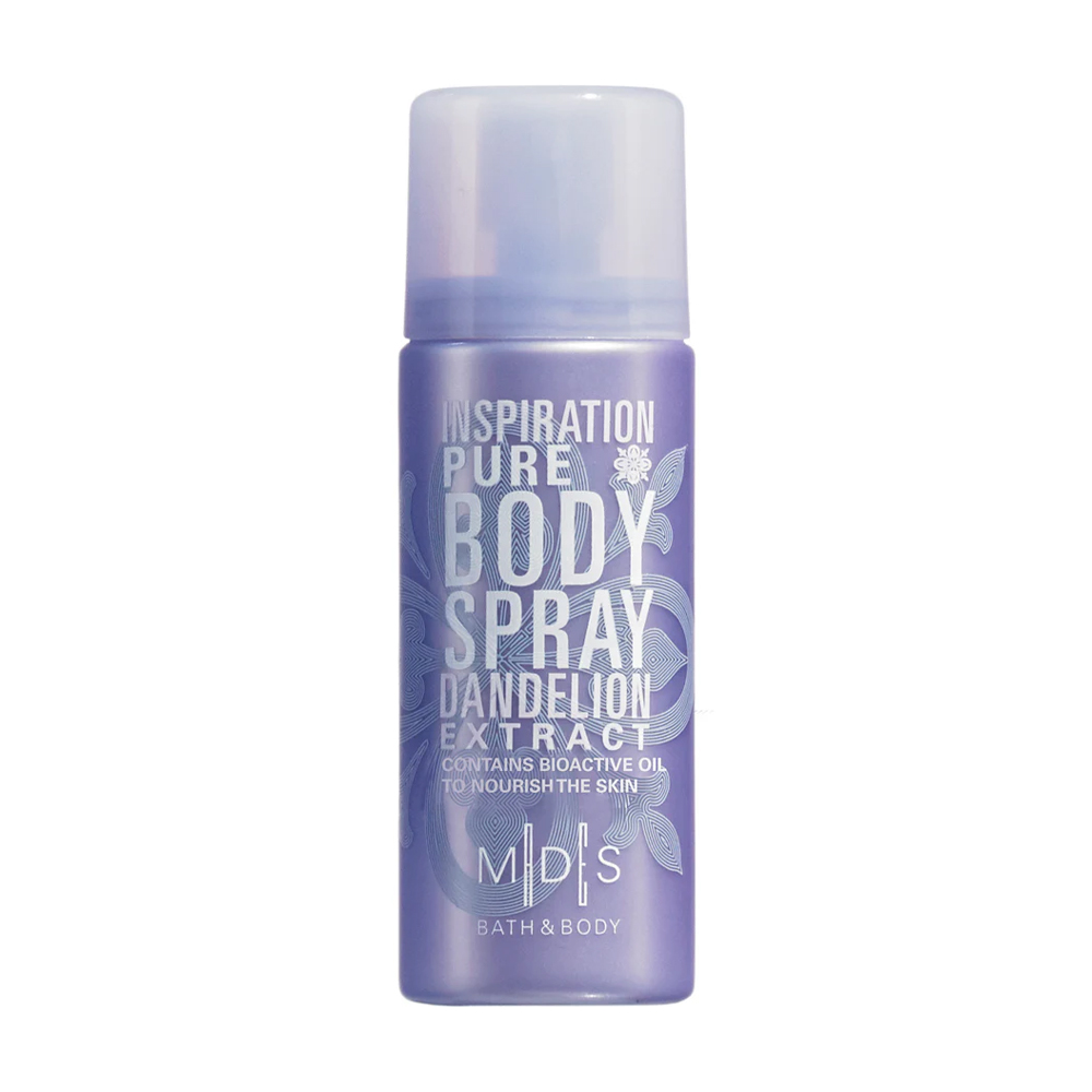 

Спрей для тіла Mades Cosmetics Bath & Body Inspiration Pure Body Spray Dandelion Extract Кульбаба, 50 мл