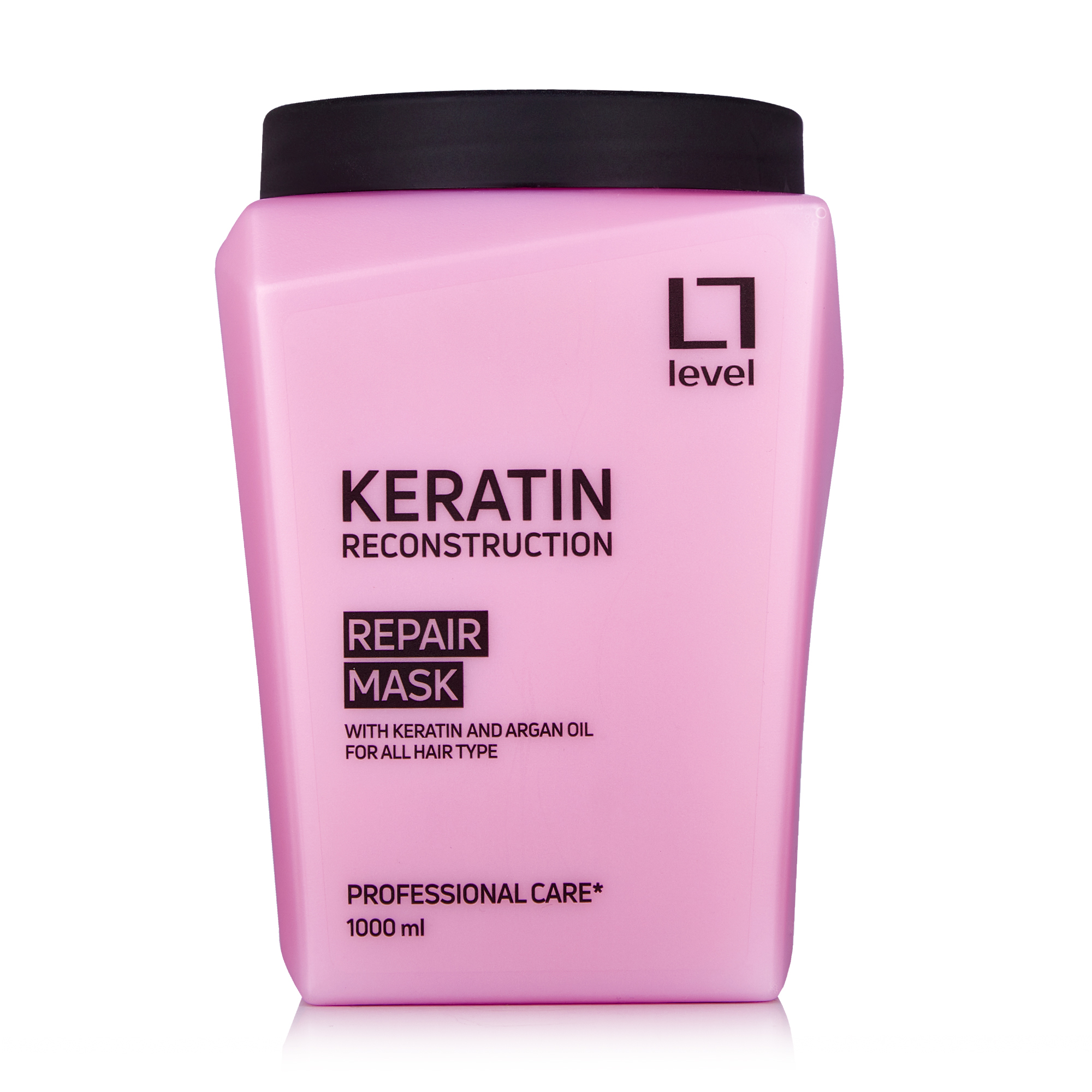 

Уцінка! Відновлювальна маска для волосся Level Кератинова реконструкція, 1 л