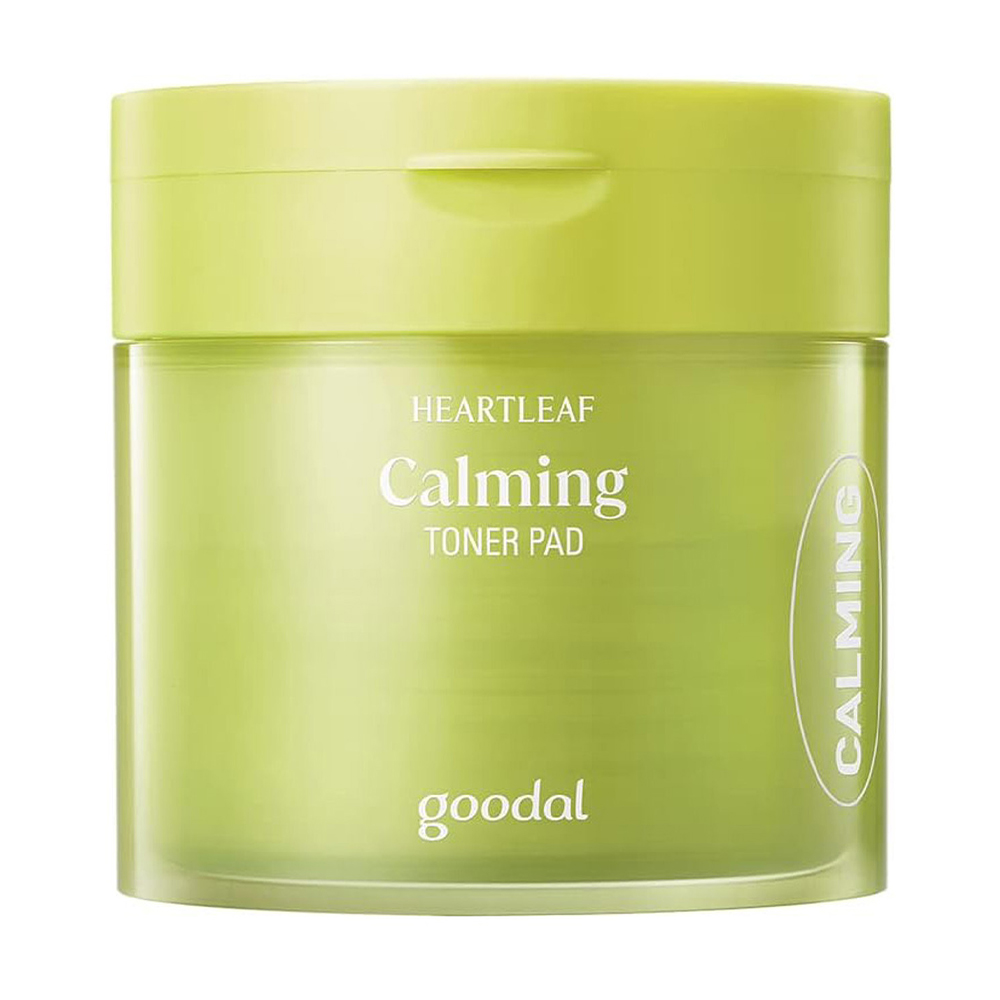 

Уцінка! Заспокійливі тонер-пади для обличчя Goodal Heart Leaf Calming Toner Pad, 70 шт