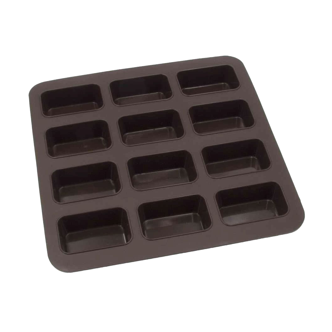 

Уцінка! Форма для випікання Lessner Chef Choco квадратна, на 12 штук, 25*25*3 см (10251)